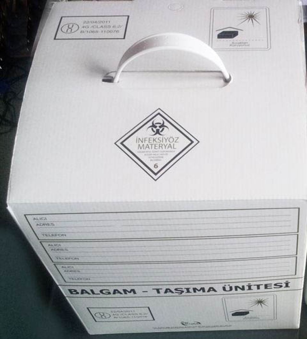 BALGAM TAŞIMA KABI SOĞUK ZİNCİR