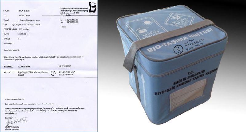 Cold Chain transport culture container (new product)